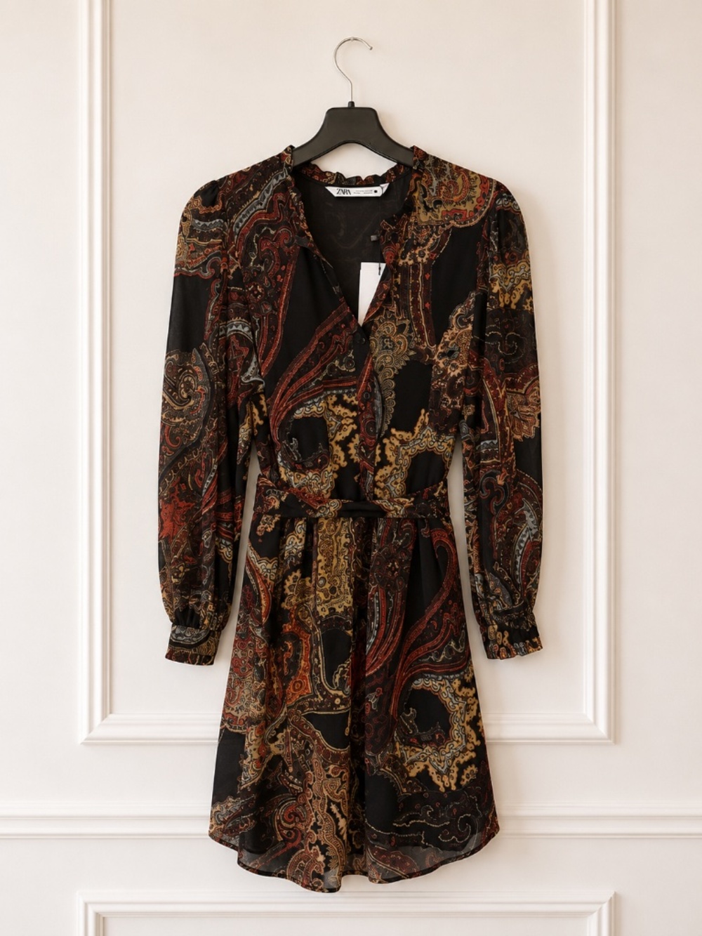 Zara Paisley Dress Europe Zara, Size Small